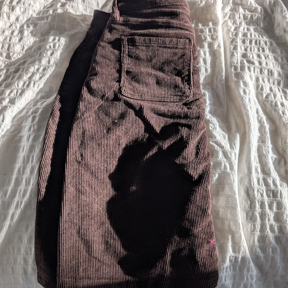 Bootlegger Sz 6Brown Button-Front Skirt - Picture 6 of 6